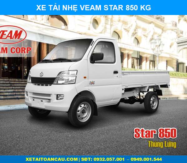 Xe tải Nhẹ Veam Star 850 kg